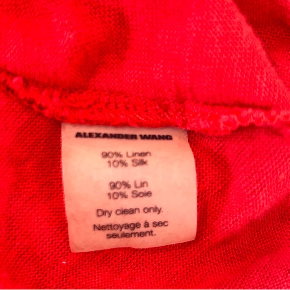 Alexander Wang Linen & Silk Tank - Picture 7 of 8